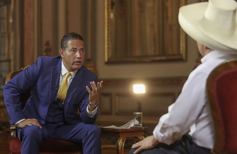 Fernando Del Rincón y Pedro Castillo