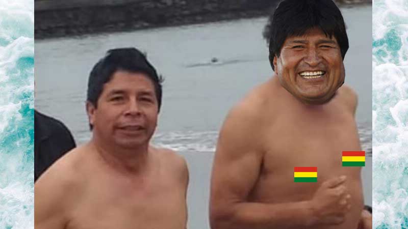 Pedro Castillo y Evo Morales
